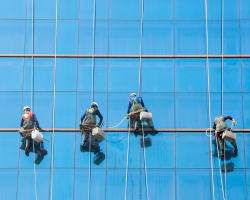 high rise window cleaning