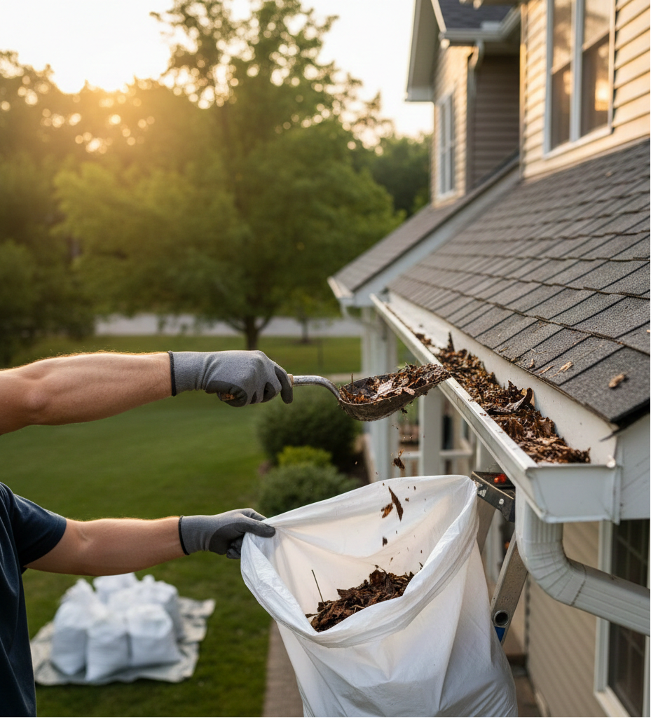 Hand-Scooping & Debris Removal