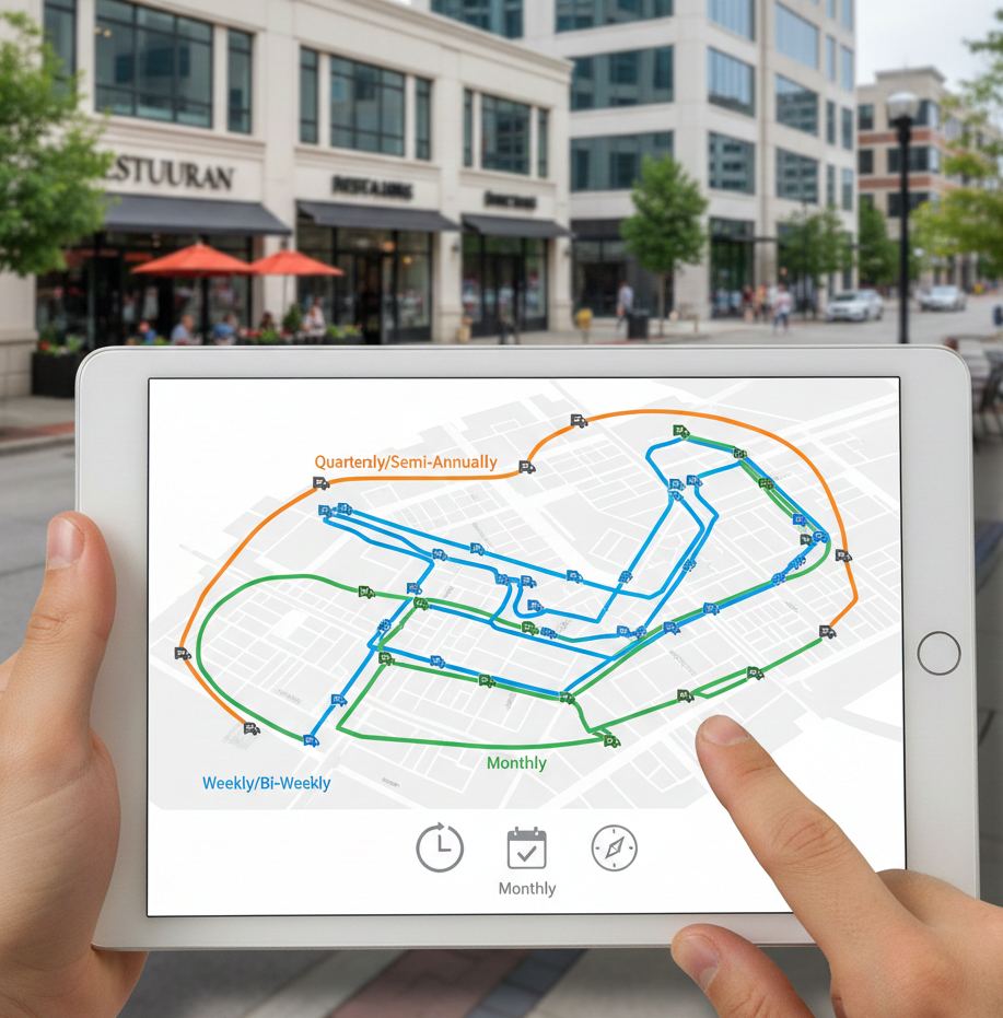 Customized Maintenance Routes